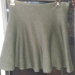 Jones New York Dark Green Mini Skirt